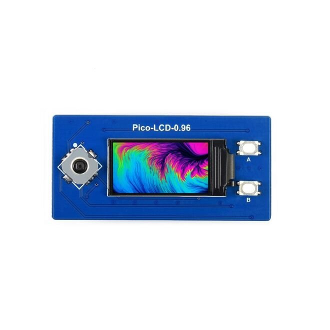 0.96inch LCD Display Module for Raspberry Pi Pico, 65K Colors, 160×80, SPI