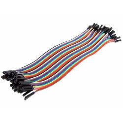 10 cm 40 Pin F-F Jumper Cable - Thumbnail