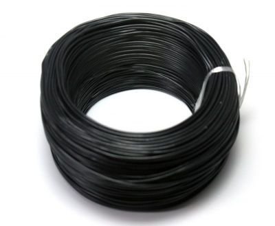 100 Meter Single Core Mountage Cable - Black
