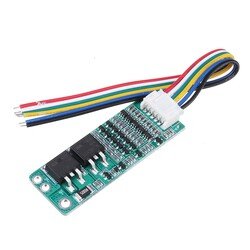 10A-15A 18650 Wired Lithium Battery Protection Board - 18.5V 21V (Over Charge - Discharge and Over Current Protection) - Thumbnail