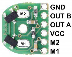 12 CPR Magnetic Encoder for Micro Metal Gearmotors - Thumbnail