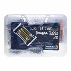 120 Pieces 100mm Jumper Cable Set - Thumbnail