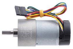 12 V 37 mm 200 RPM Enkoderli 50:1 Redüktörlü DC Motor - Thumbnail