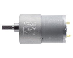 12V 37mm 76 Rpm 131:1 DC Gearmotor - Thumbnail