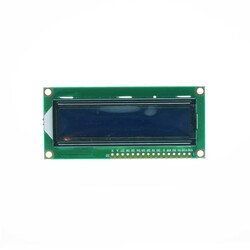 16x2 LCD Display - Blue Display with I2C Solder - Thumbnail