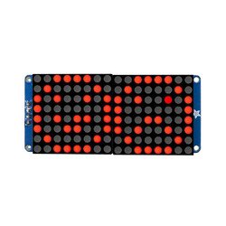 16x8 1.2" I2C LED Matrix (Red) - Thumbnail