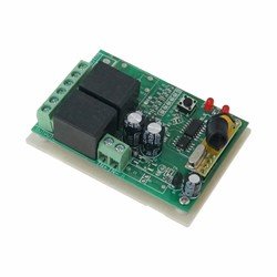 2 Channel 433 MHz Wireless RF Relay Board with Receiver - in Box - Thumbnail