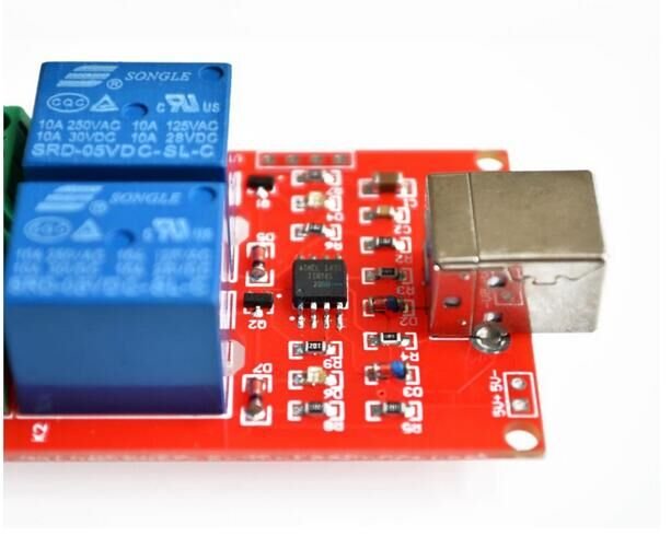 2 Channel 5 V Relay Module - USB Interface