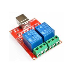2 Channel 5 V Relay Module - USB Interface - Thumbnail
