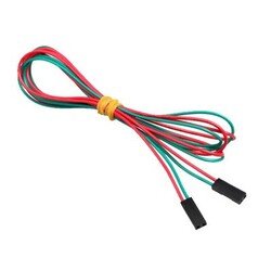 2 Pin Female-Female Jumper Cable 70cm - Thumbnail