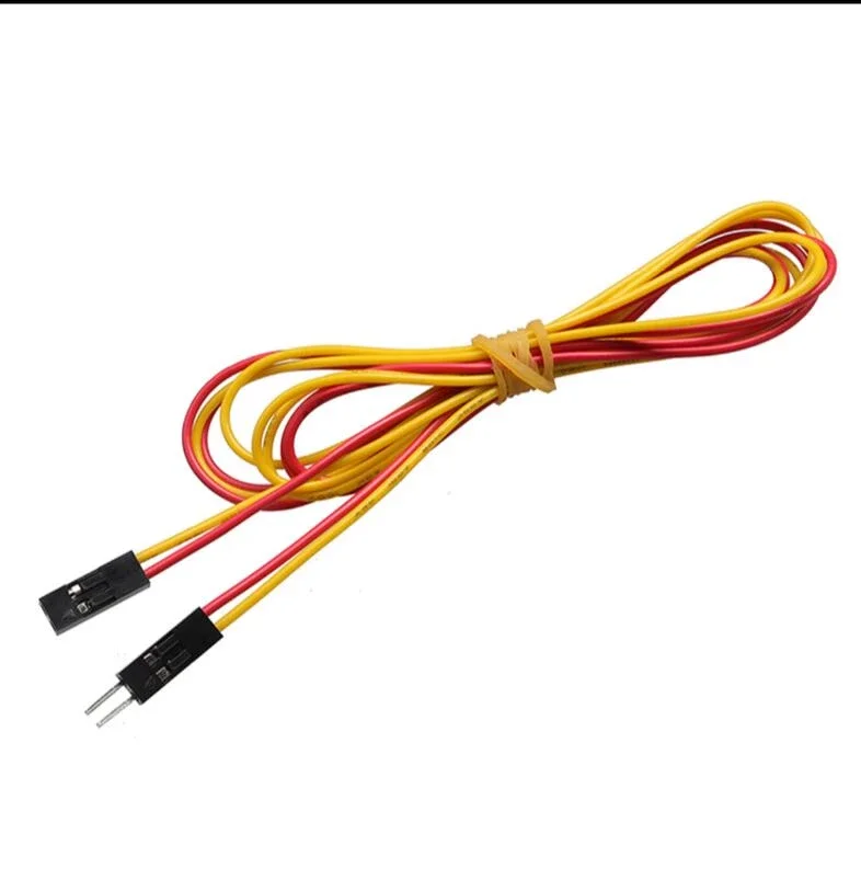 2 Pin Male-Female Jumper Cable 70cm - Thumbnail