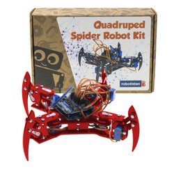 Discovery Serisi Örümcek Robot - Kırmızı Örümcek - Thumbnail
