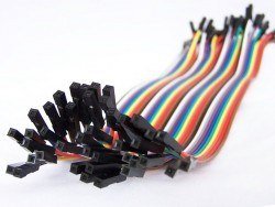 20cm 40 Pin F-F Jumper Wires - Thumbnail