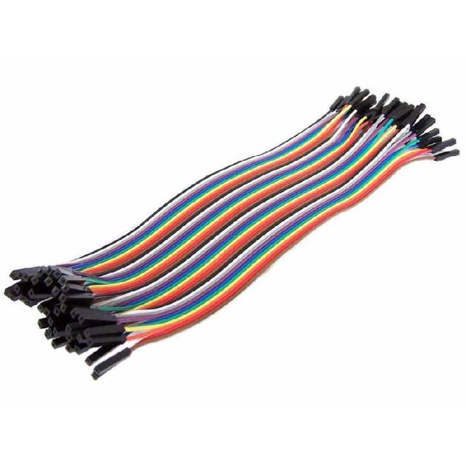 20cm 40 Pin F-F Jumper Wires