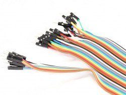 20cm 40 Pin M-M Jumper Wires - Thumbnail