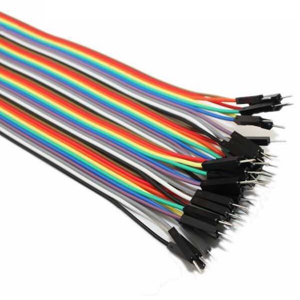 20cm 40 Pin M-M Jumper Wires