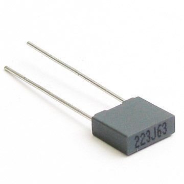 2.2nF 100V Polyester Capacitor Package - 5