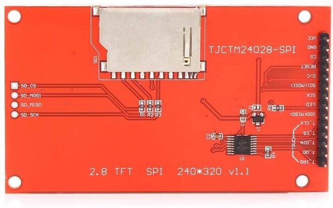2.4inch SPI Touch Screen Module - TFT Interface 240x320 Pixels