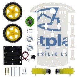 2WD Multipurpose Mobile Robot Kit - Thumbnail