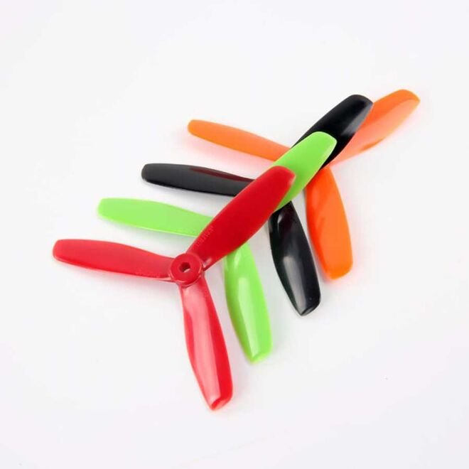 3-blade Racing Drone Propeller 5045R CW Red