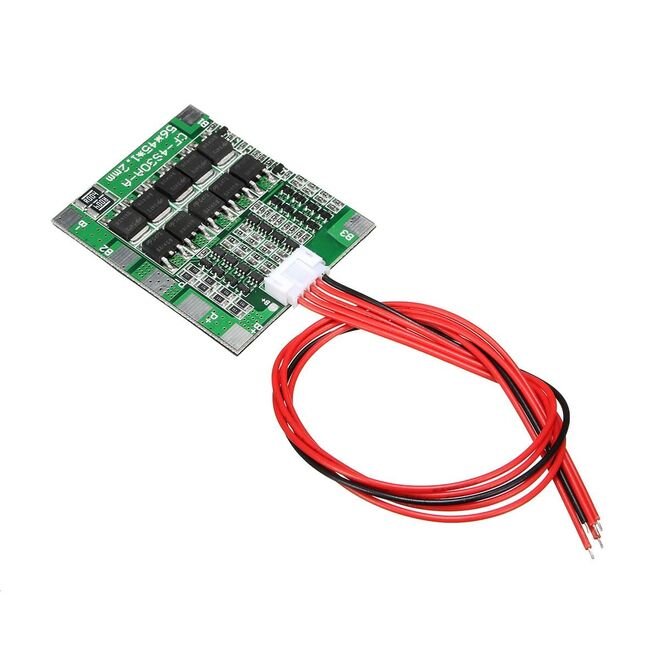 30A 18650 Lithium Battery Wired Protection Board - 14.8V 16V (Over Charge - Discharge and Over Current Protection)