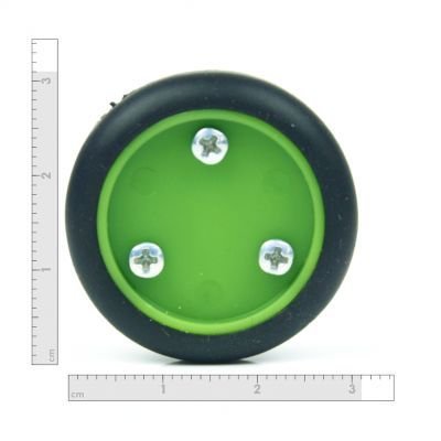 30x8 mm Yeşil Renk Geçmeli Tekerlek Seti