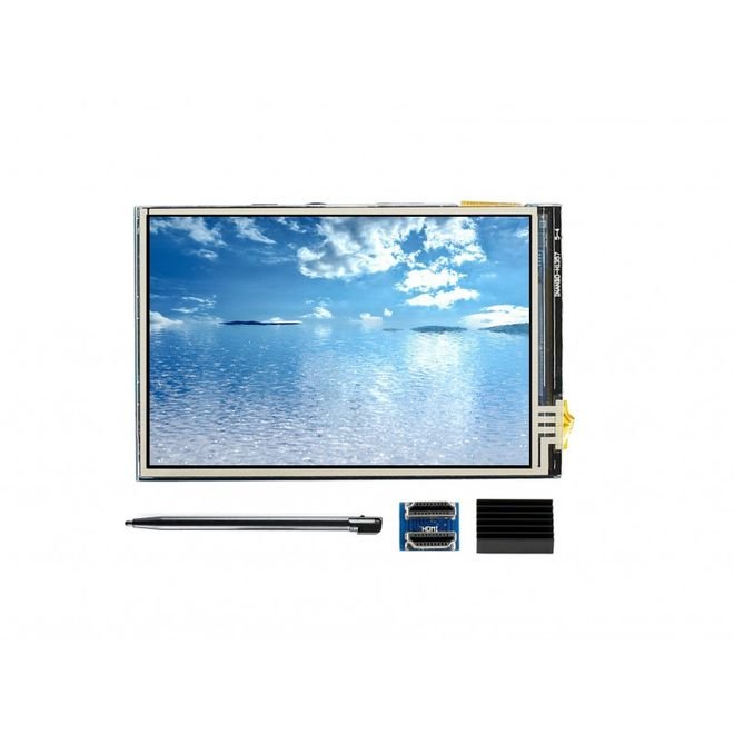 WaveShare 3.5 Inch HDMI Resistive Dokunmatik LCD - 480x320 (C)