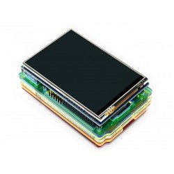 WaveShare 3.5 Inch Rezistif Dokunmatik LCD Ekran - 480x320 (B) - Thumbnail