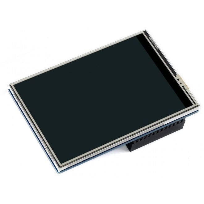Waveshare 3.5 Inch Rezistif Dokunmatik LCD Ekran Yüksek Yenileme Hızı 480x320 (C)