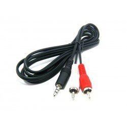 3.5mm Stereo Male/RCA Male Audio Cable (1.5m)