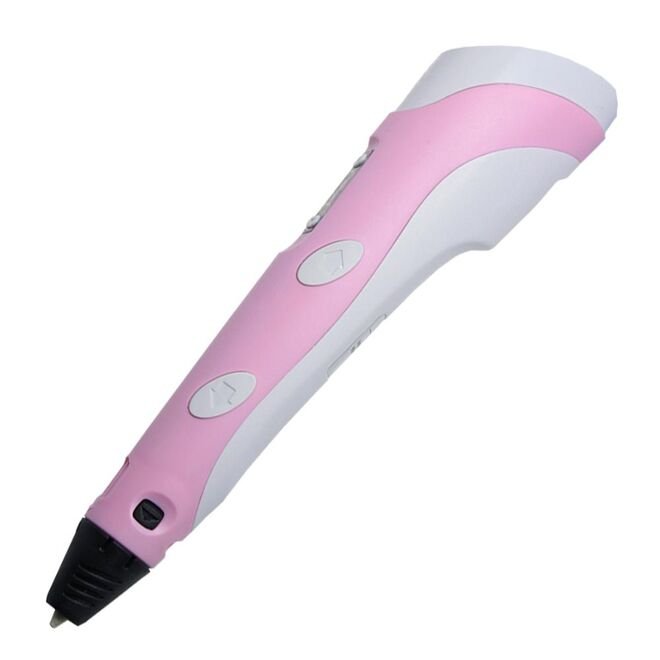 3D Pen V2 Pink Color (Colored Filament Set with Gift)