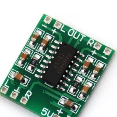 3W (2-channel) Mini Sound Amplificator Board - PAM8403