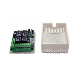 4 Channel 433 MHz Wireless RF Relay Board with Receiver - in Box - Thumbnail