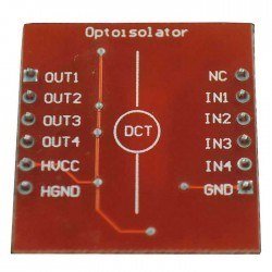 4-way Optical Coupling Isolation Module - Thumbnail