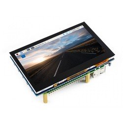 WaveShare 4.3 Inch HDMI Kapasitif Dokunmatik LCD - 800x480 (B) - Thumbnail