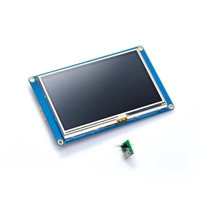 NX4827T043 – 4.3 Inch Nextion HMI Akıllı Dokunmatik TFT Lcd Ekran - 16 MB Dahili Hafıza