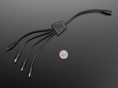 4'lü DC Adaptör Çoklayıcı Kablo