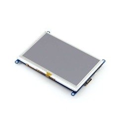 WaveShare 5 Inch HDMI Rezistif Dokunmatik LCD Ekran - 800x480 (B) - Thumbnail
