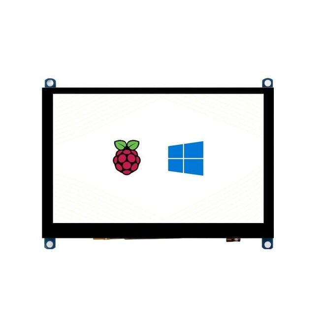5inch Capacitive Touch LCD (H) Display Module - 800×480 Pixel HDMI - Slimmed Version - Toughened Glass Panel - Low Power