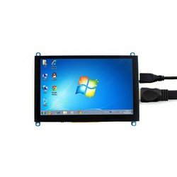 WaveShare 5 Inch HDMI Kapasitif Dokunmatik LCD (Çoklu Sistem) - 800x480 (H) - Thumbnail