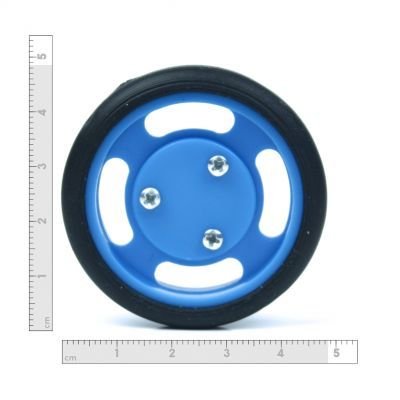 50x11mm Blue Wheel Set