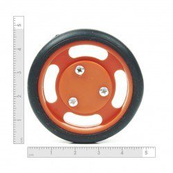 50x11mm Orange Wheel Set - Thumbnail