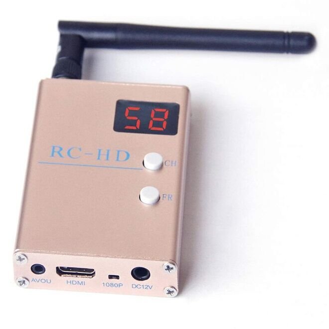 5.8 Ghz 48 Kanal FPV RC-HD Receiver (AV and HDMI Output)