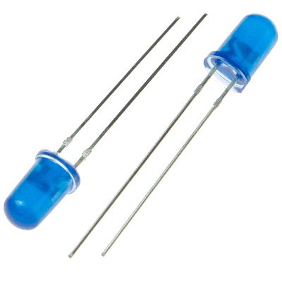 5 mm Mavi Led Paketi - 10 Adet