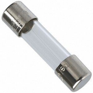 5x20mm 0.125A Glass Fuse