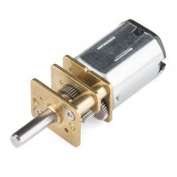 6V 1000 RPM Carbon Brushed Micro DC Gearmotor