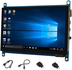 7inch Capacitive Touch QLED Quantum Dot Display Module - 1024×600 Pixels - G+G Toughened Glass Panel - Thumbnail