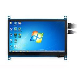 WaveShare 7 Inch HDMI Kapasitif Dokunmatik LCD (Çoklu Sistem) - 1024x600 (H) - Thumbnail