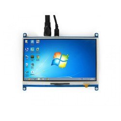 7 inch HDMI Resistive Touch LCD - 1024x600 - Thumbnail