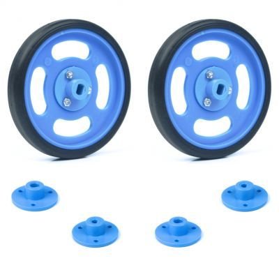70x11mm Blue Wheel Set